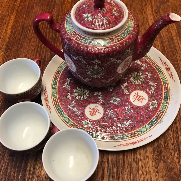 Chinese Tea Set - Picture 2 of 6